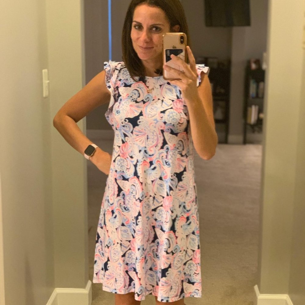 Lilly Pulitzer Ruffle Sleeve Dress